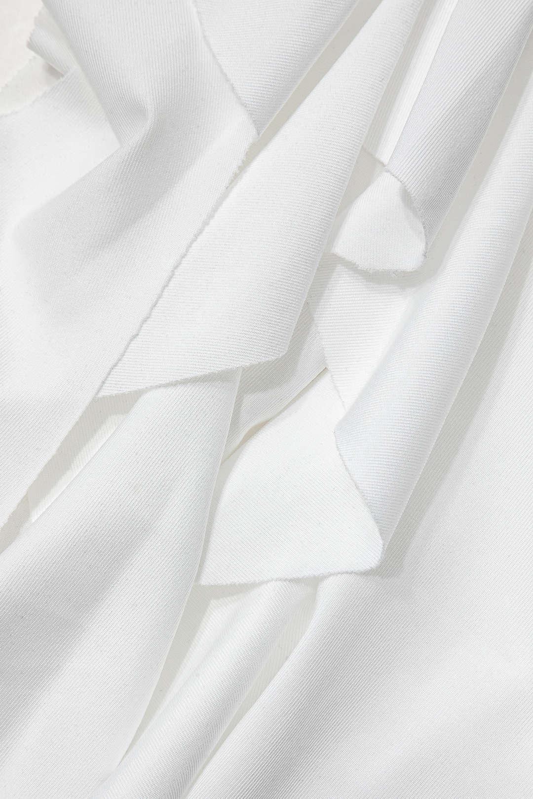 Women’s Strapless Bodycon Midi Dress with Ruffle Hem – Party Outfit