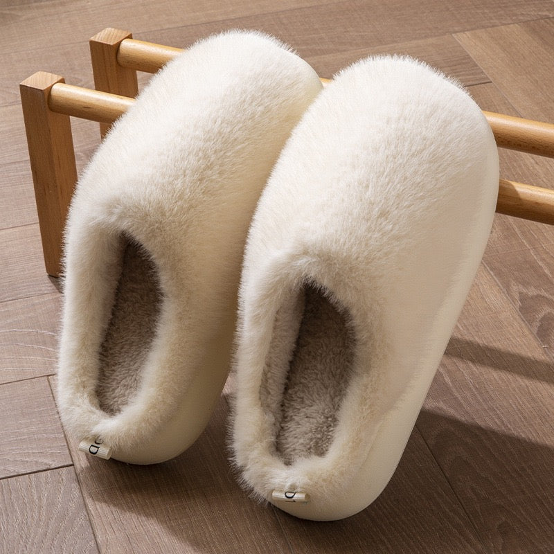 Women’s Fluffy Indoor Slippers – Soft Winter Home Shoes