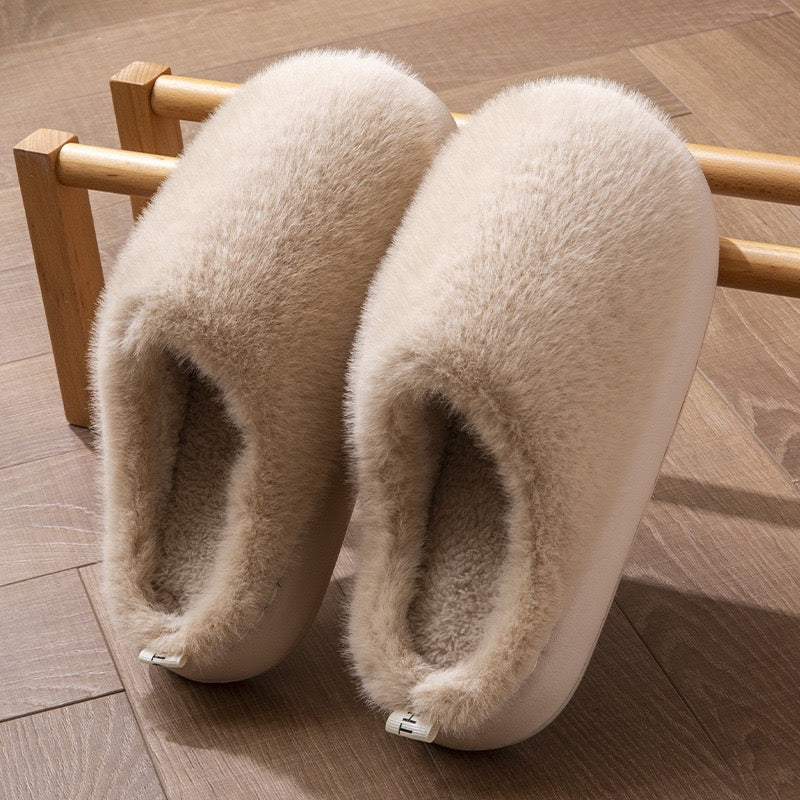 Women’s Fluffy Indoor Slippers – Soft Winter Home Shoes