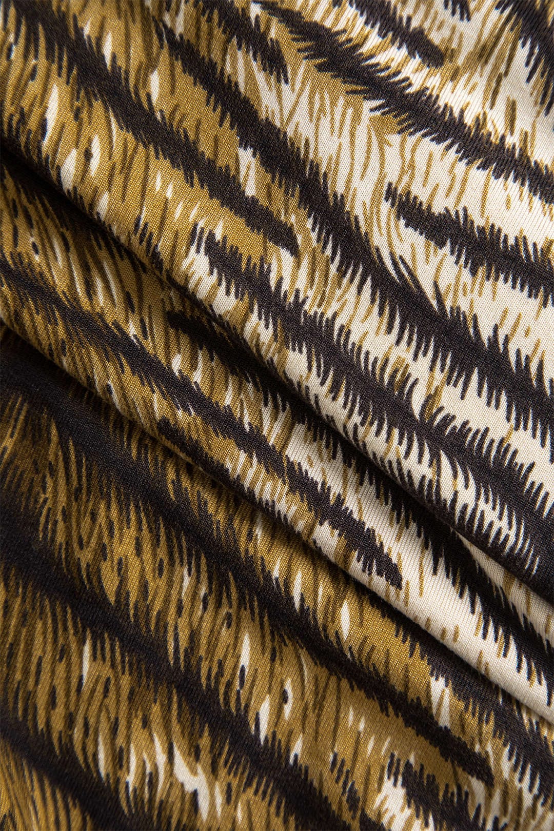 Women’s Animal Print Bodycon Midi Dress – Long Sleeve Party Dress