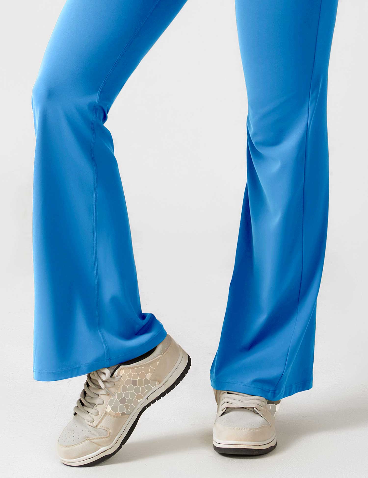 Women’s Open Back Activewear Jumpsuit – Flared Sportswear Outfit