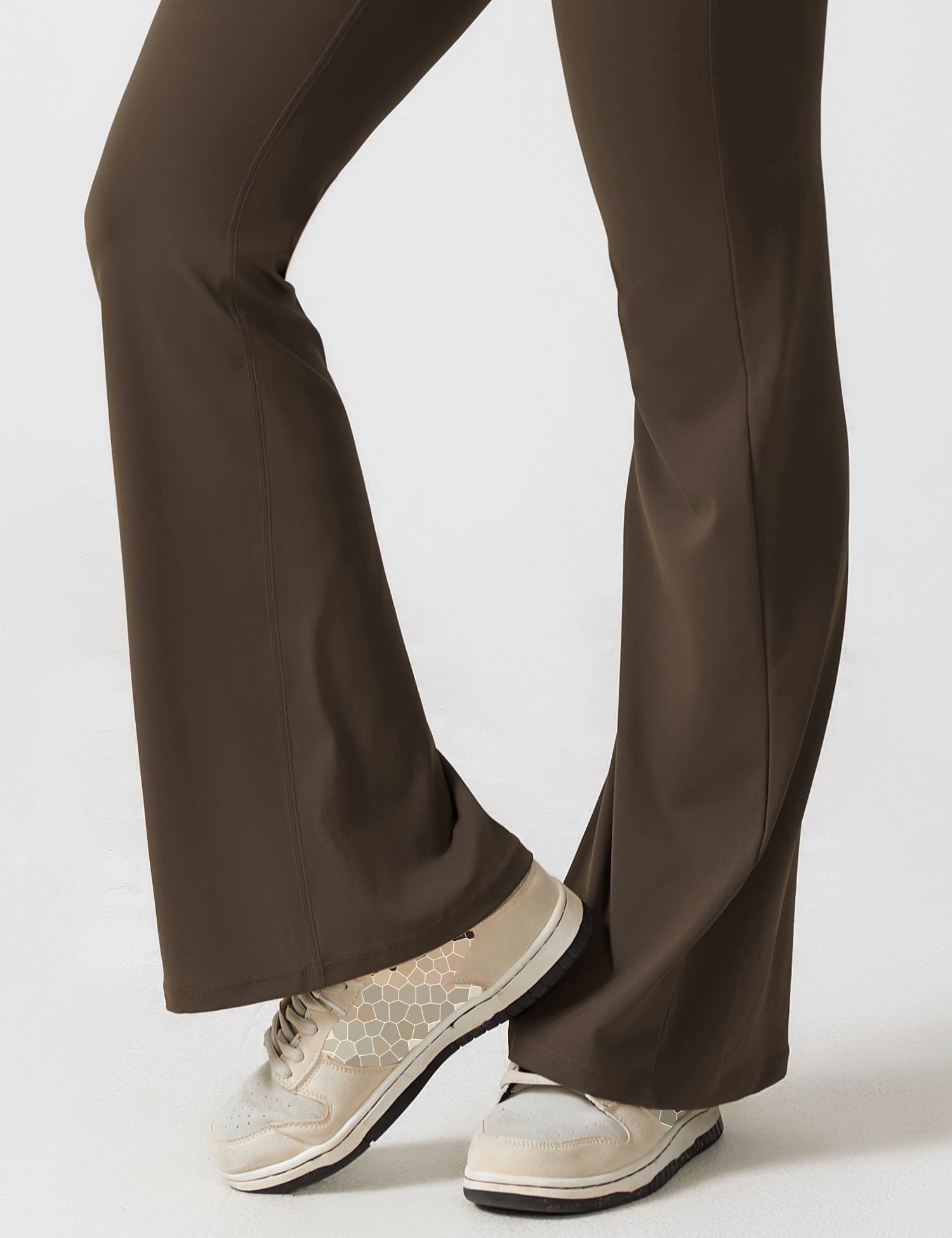 Women’s Open Back Activewear Jumpsuit – Flared Sportswear Outfit