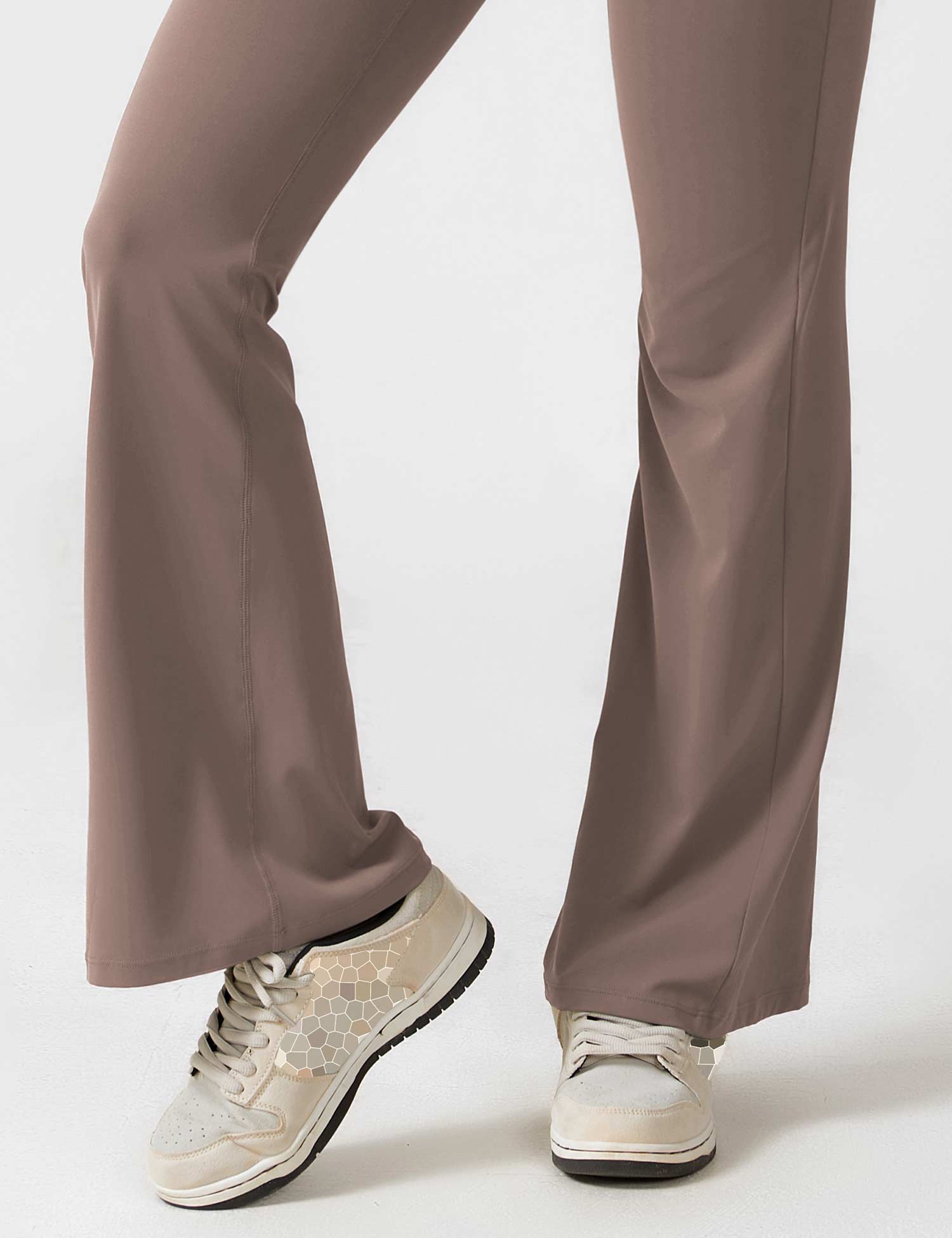 Women’s Open Back Activewear Jumpsuit – Flared Sportswear Outfit