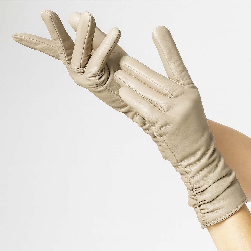 Women's Leather Gloves – Elegant Winter Gloves in Multiple Colors