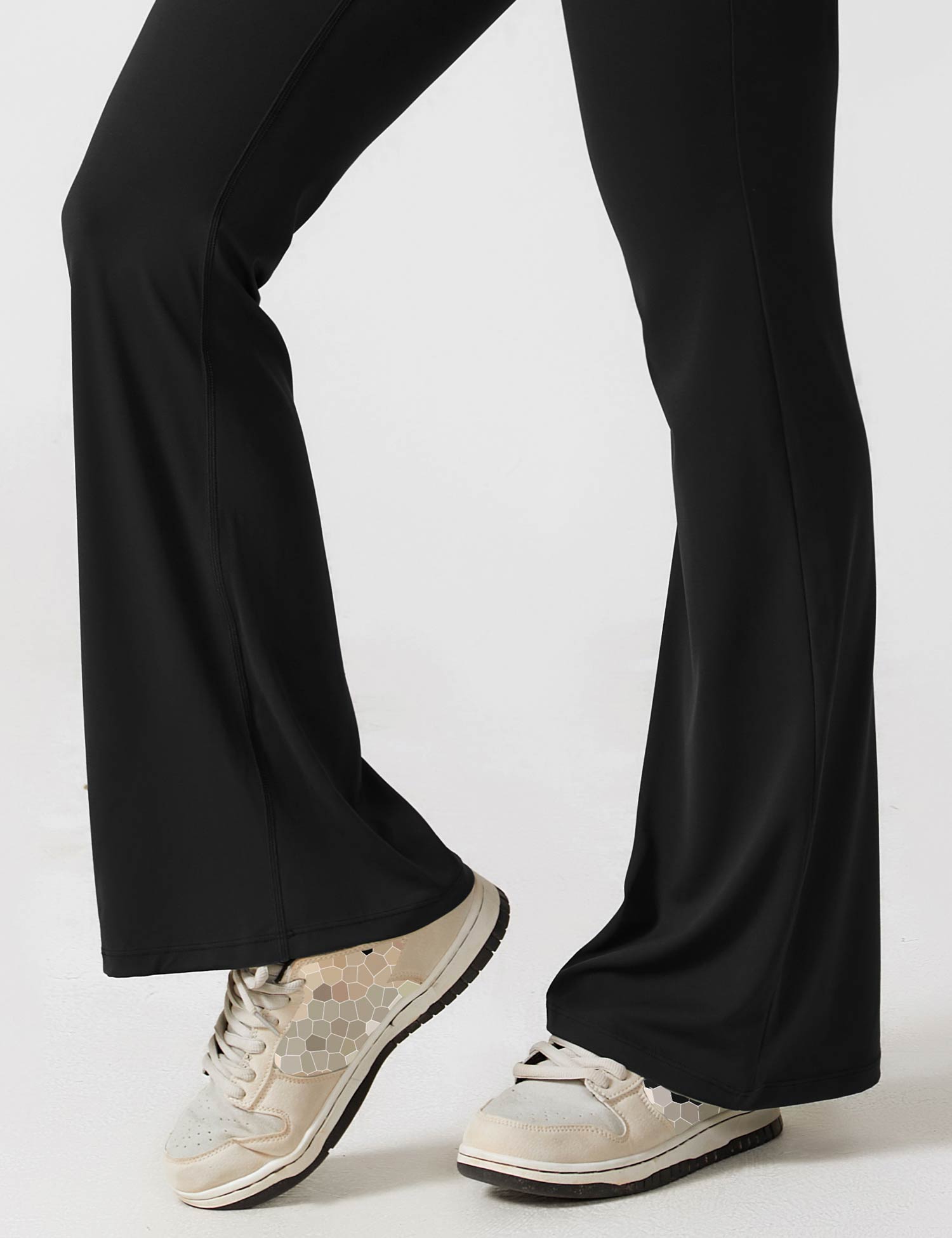 Women’s Open Back Activewear Jumpsuit – Flared Sportswear Outfit