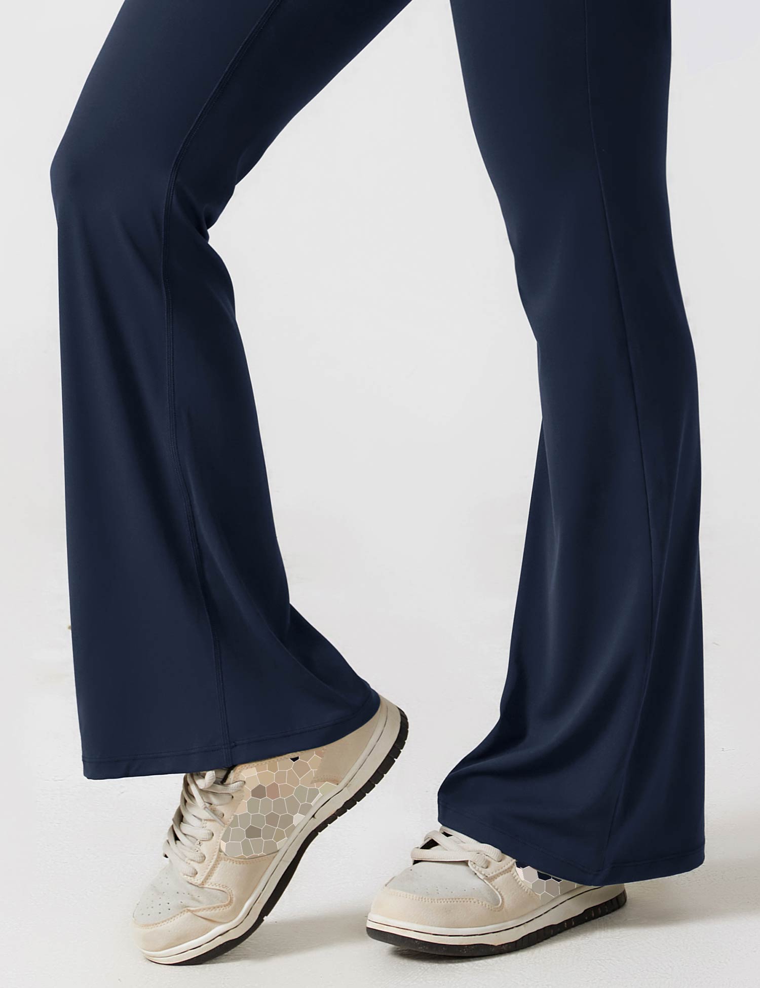 Women’s Open Back Activewear Jumpsuit – Flared Sportswear Outfit