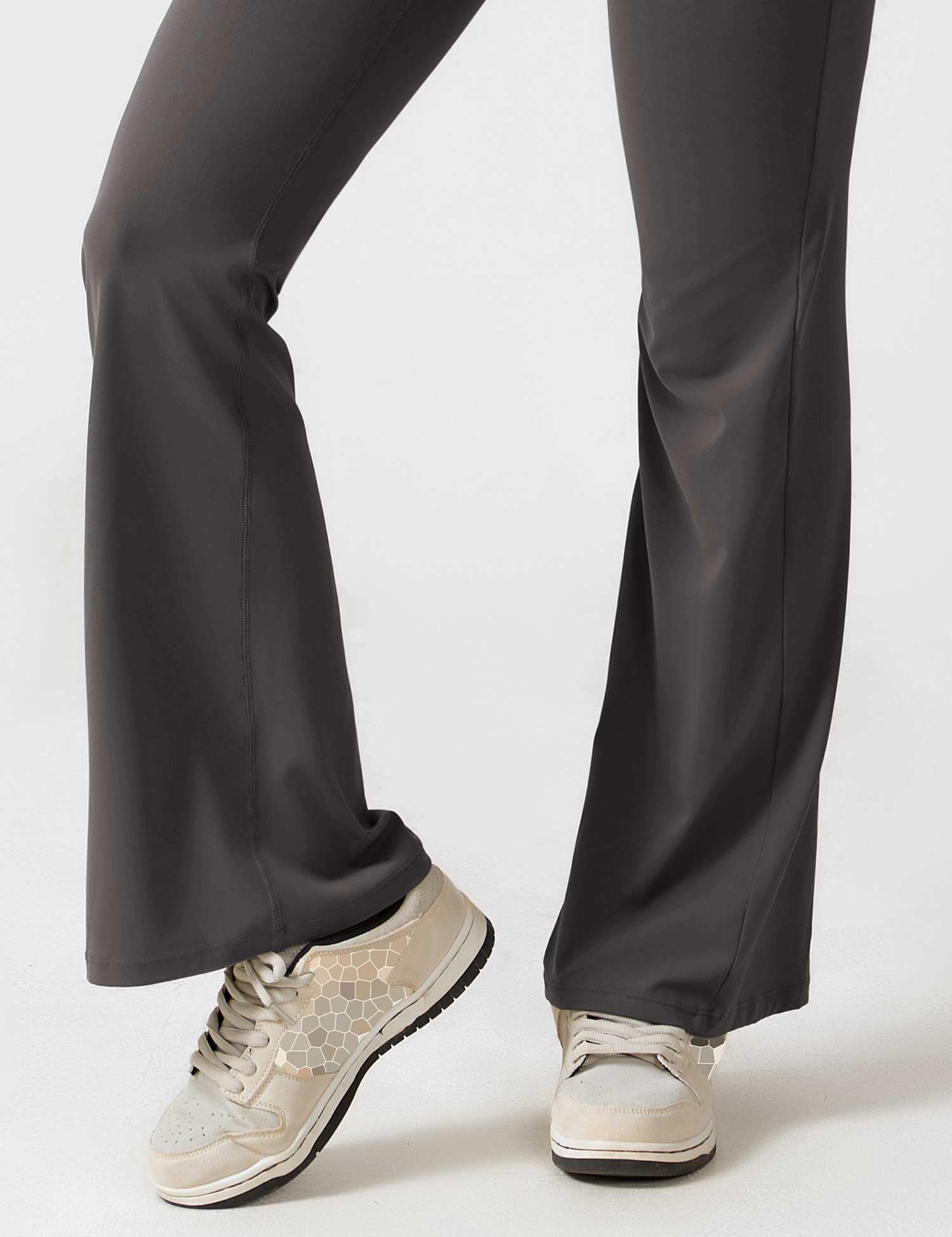 Women’s Open Back Activewear Jumpsuit – Flared Sportswear Outfit