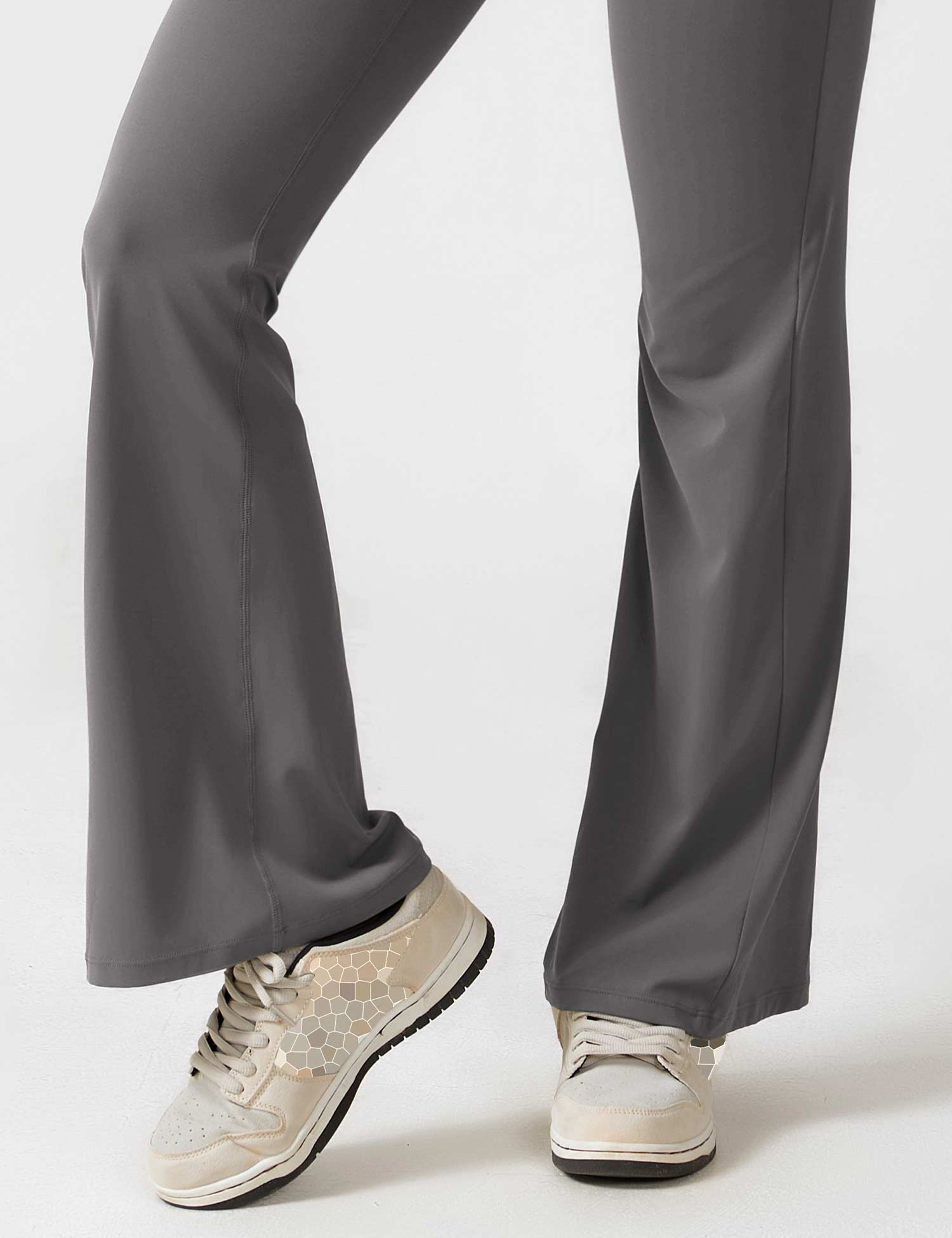 Women’s Open Back Activewear Jumpsuit – Flared Sportswear Outfit