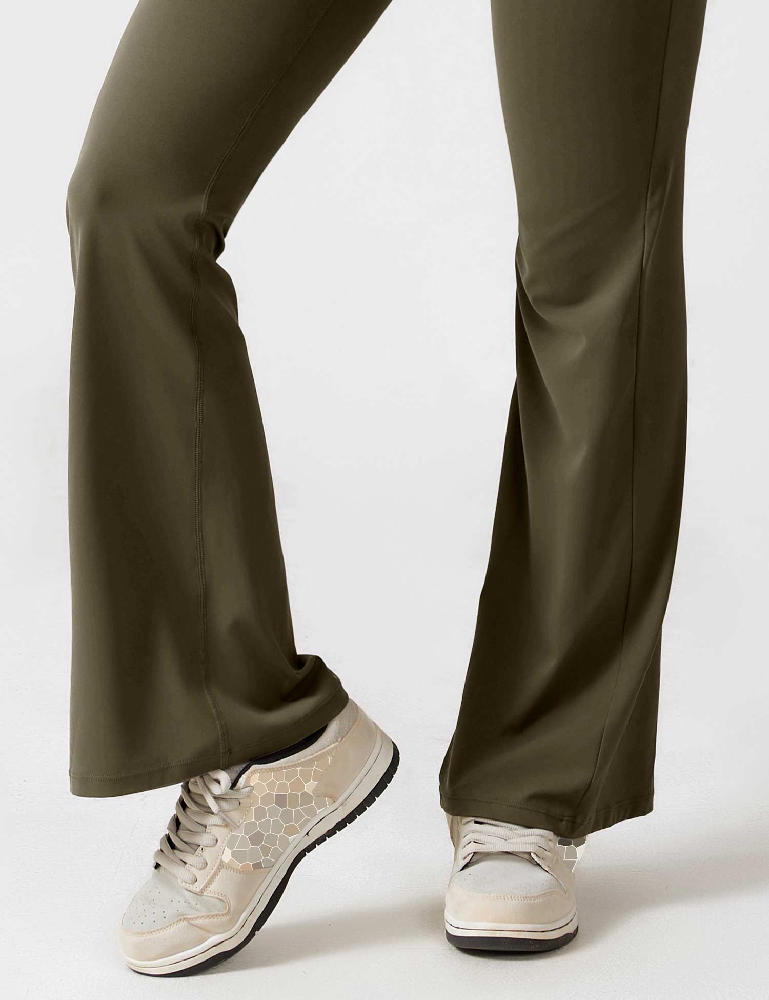 Women’s Open Back Activewear Jumpsuit – Flared Sportswear Outfit